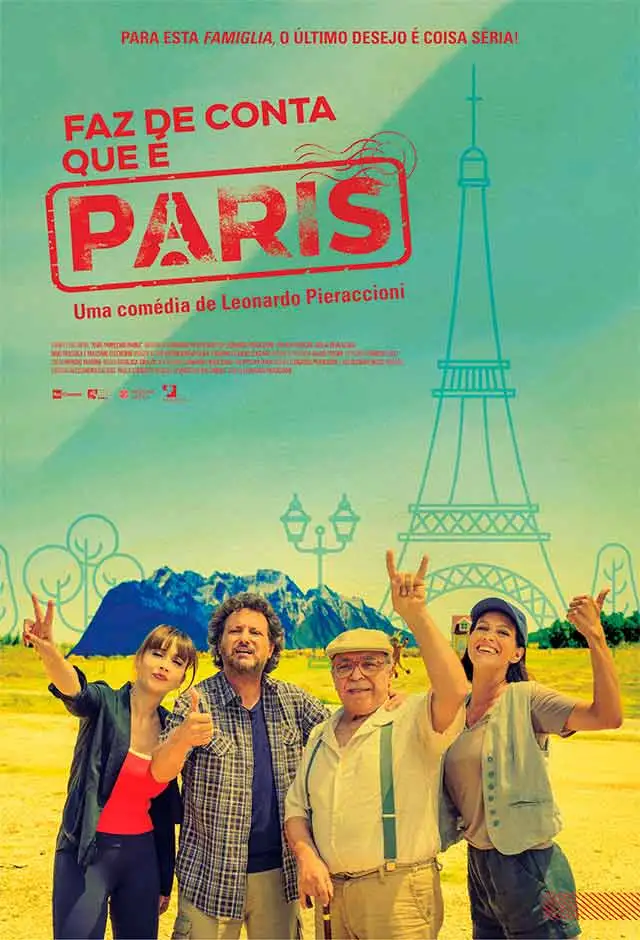 Cartaz do filme Faz De Conta Que É Paris