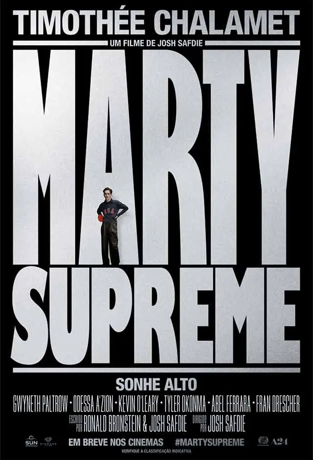 Cartaz do filme Marty Supreme