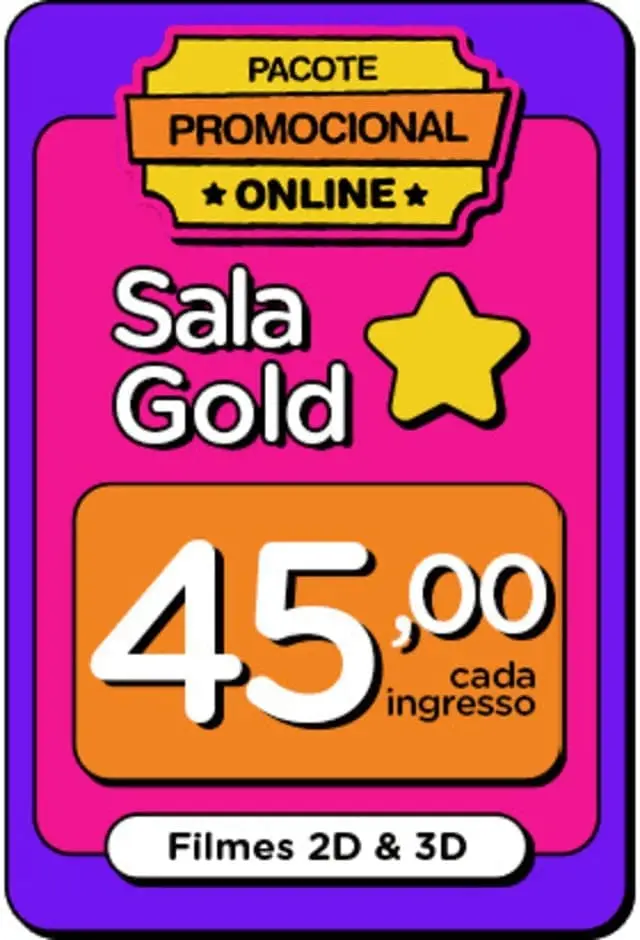 CineShow Sala GOLD - 17/01/2026