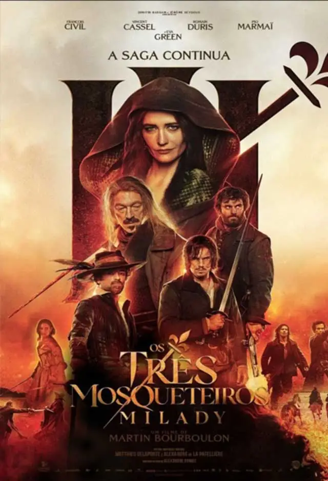 Cartaz do filme Os Três Mosqueteiros: Milady