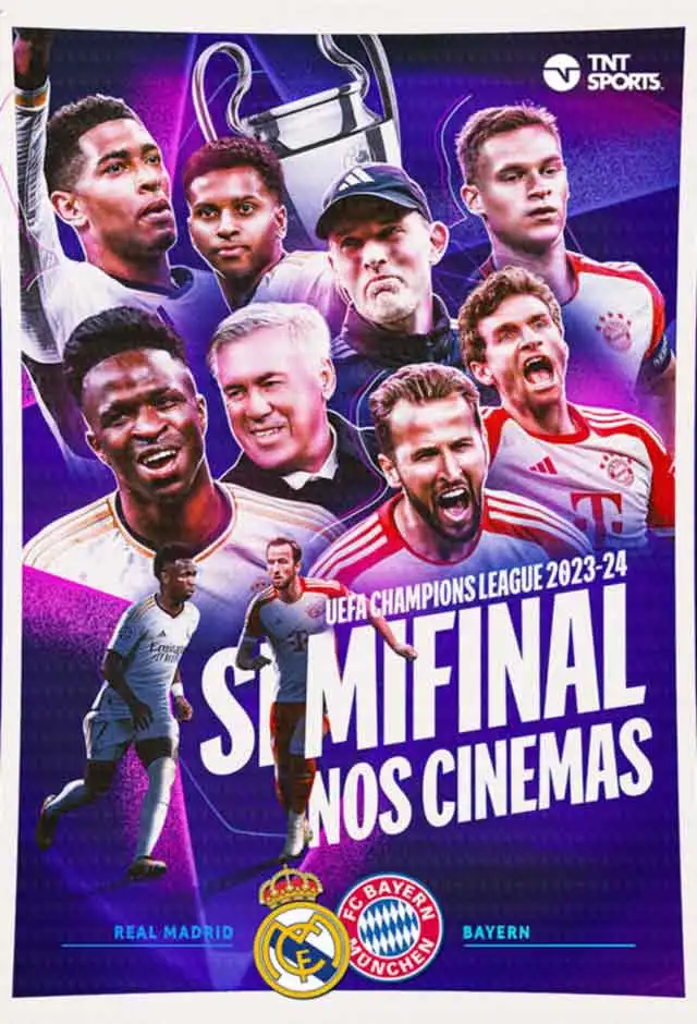 Cartaz do filme Champions League – Semifinal 2024