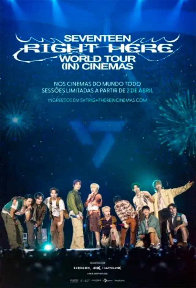 Seventeen (Right Here) World Tour In Cinemas