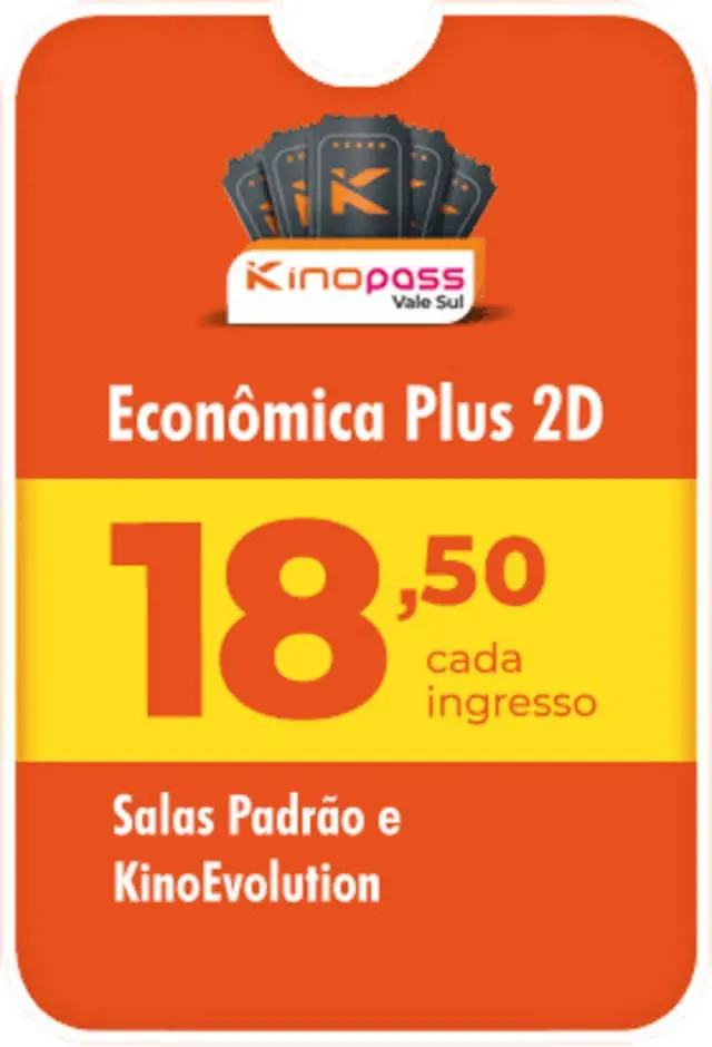 VALE SUL - Kinopass Econômico - 02/07/2025