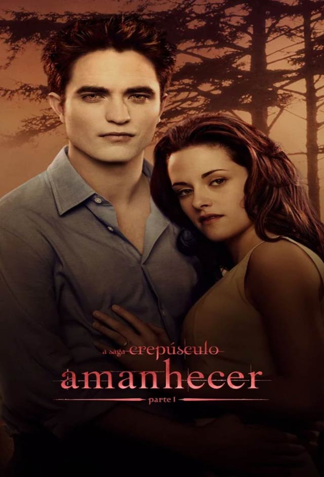 Cartaz do filme A Saga Crepúsculo: Amanhecer – Parte 1