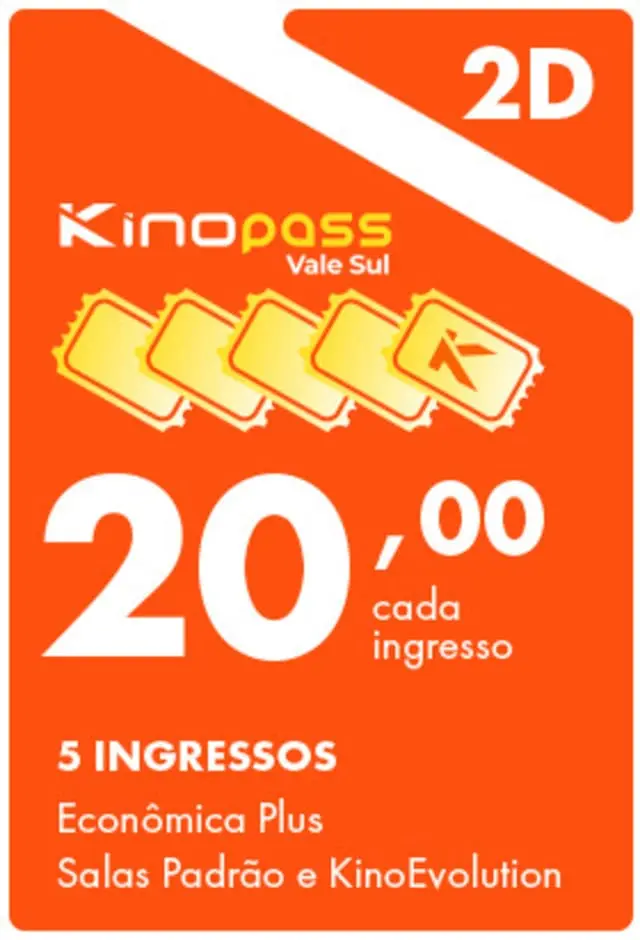 VALE SUL - Kinopass Econômico - 31/12/2025