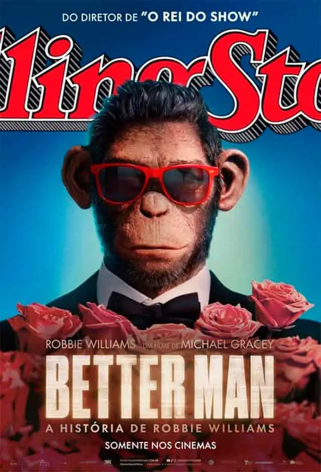 Cartaz do filme Better Man – A História De Robbie Williams