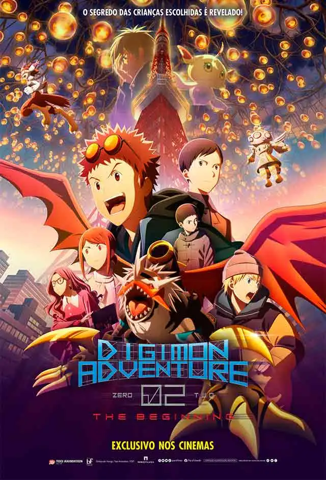 Cartaz do filme Digimon Adventure 02: The Beginning