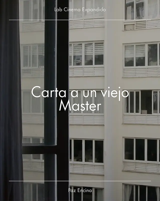 Carta A Un Viejo Master