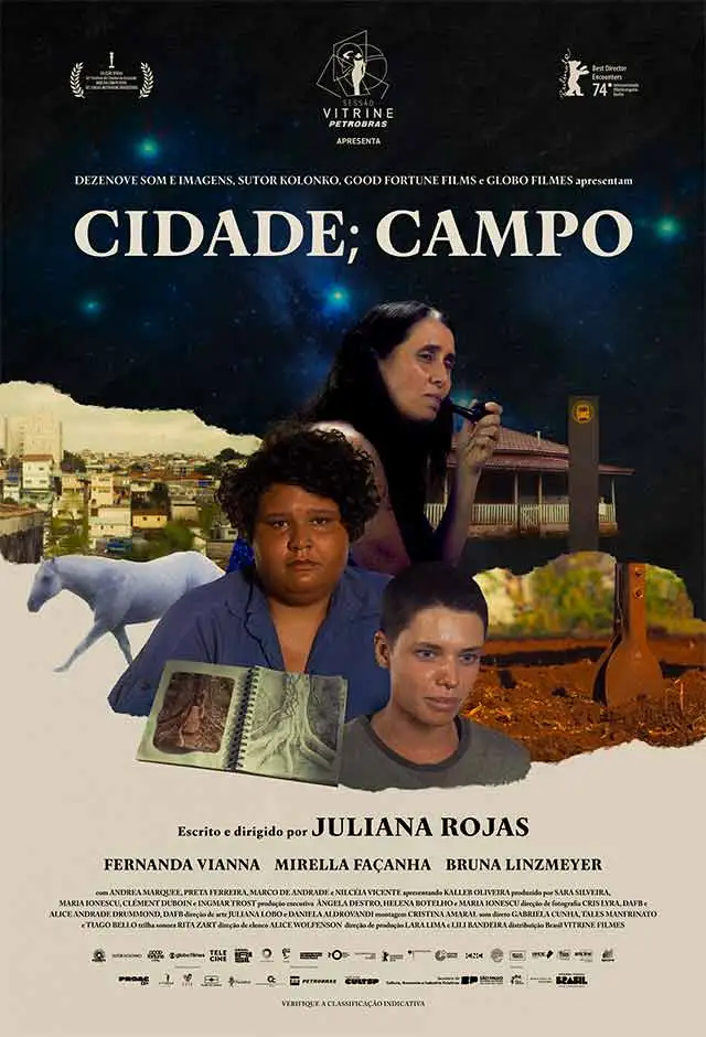 Cartaz do filme Cidade; Campo