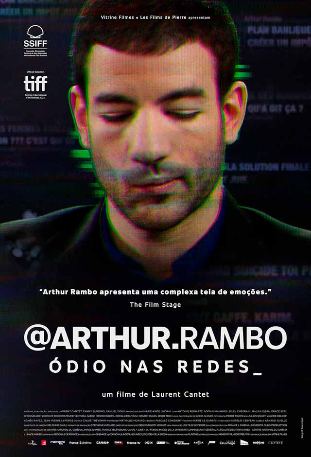 Cartaz do filme @ArthurRambo – Ódio Nas Redes