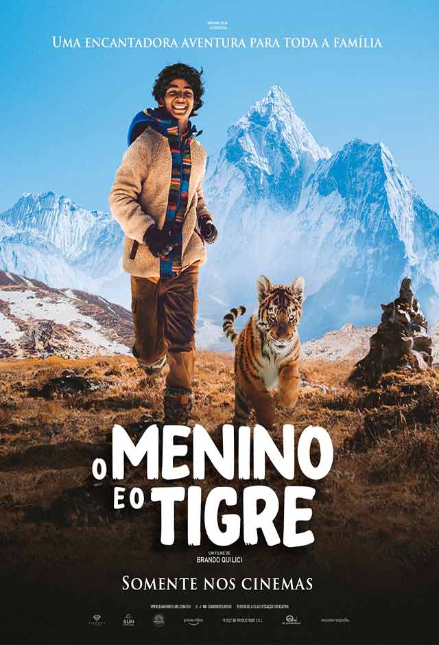 Cartaz do filme O Menino e o Tigre