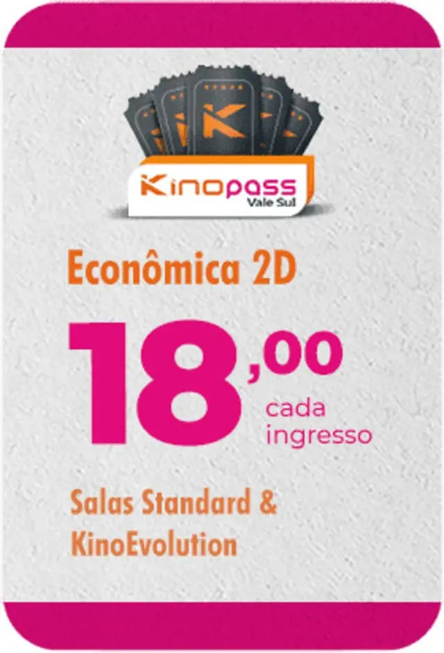 VALE SUL - Kinopass - Classe Econômica