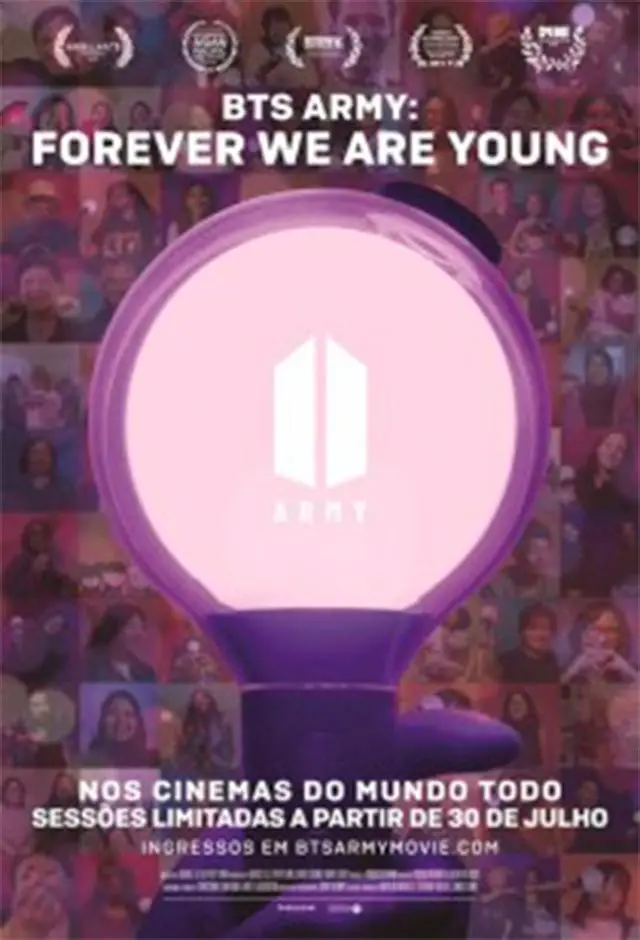 Cartaz do filme BTS Army: Forever We Are Young