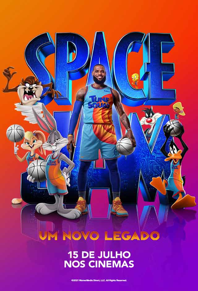 Cartaz do filme Space Jam: Um Novo Legado