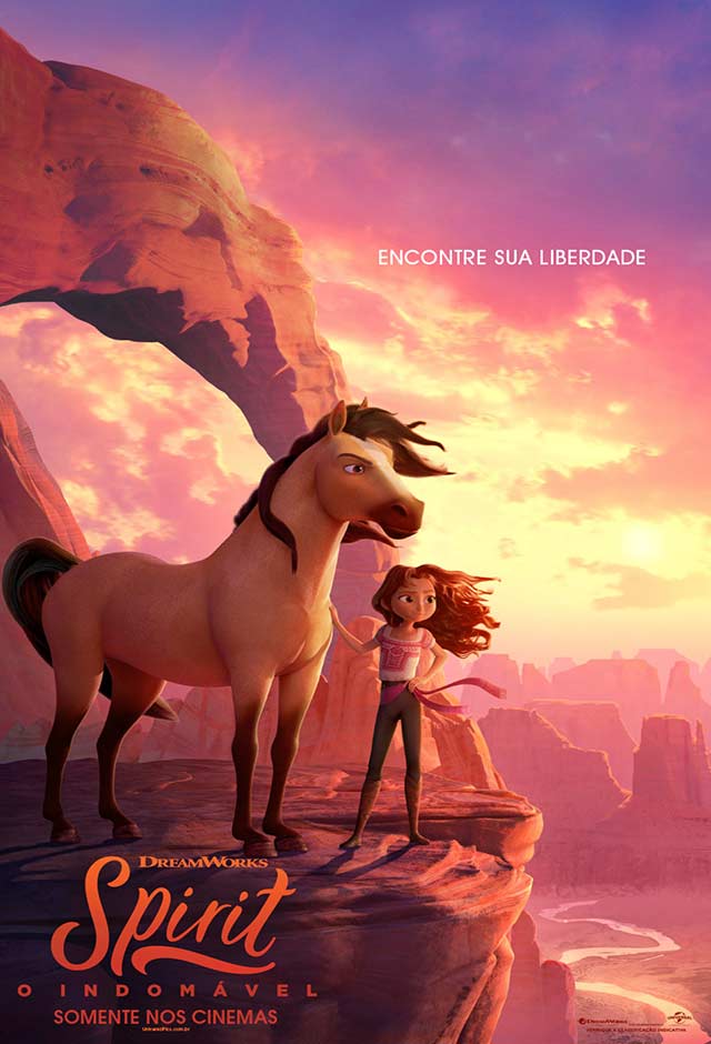 Cartaz do filme Spirit: O Indomável
