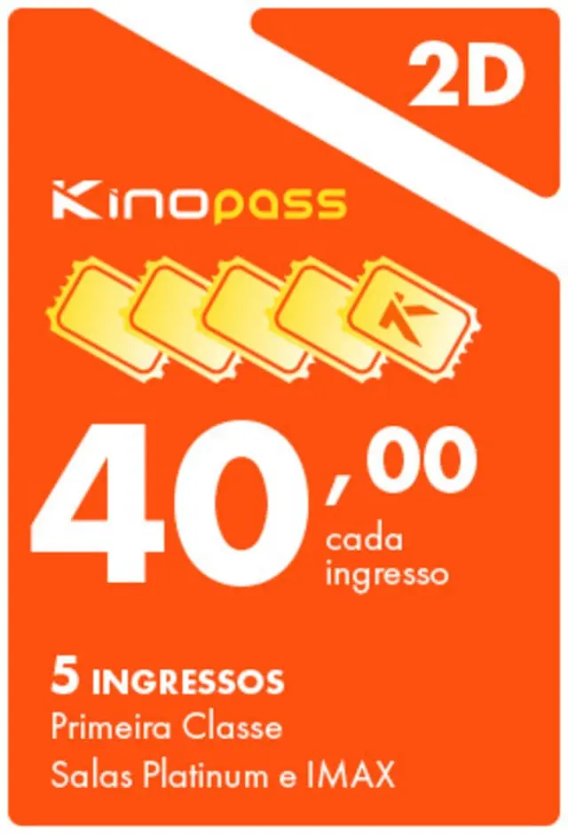 Kinopass Primeira Classe - 31/12/2025