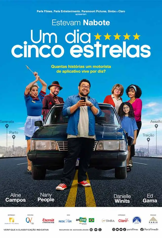Cartaz do filme Um Dia Cinco Estrelas