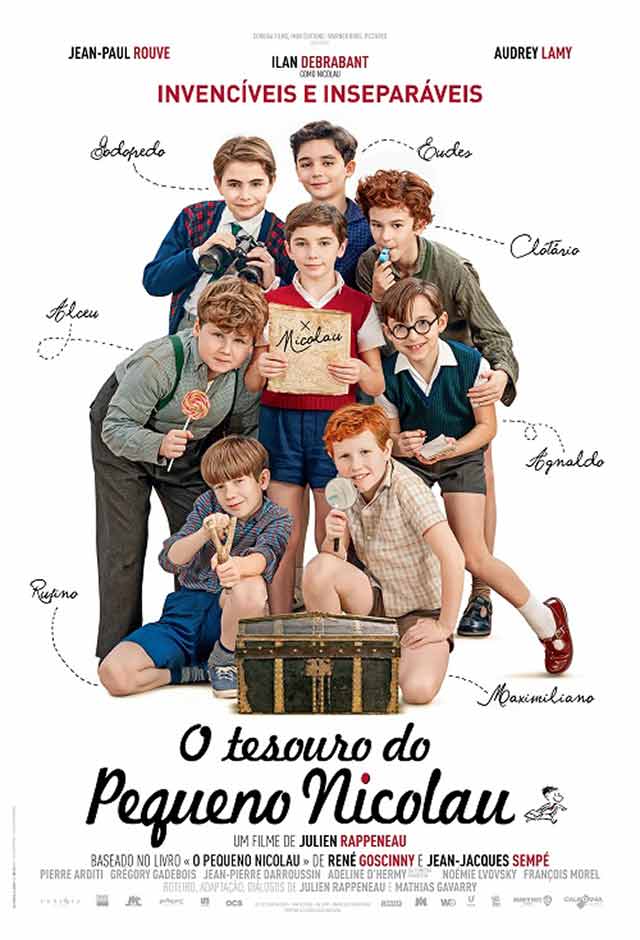 Cartaz do filme O Tesouro do Pequeno Nicolau