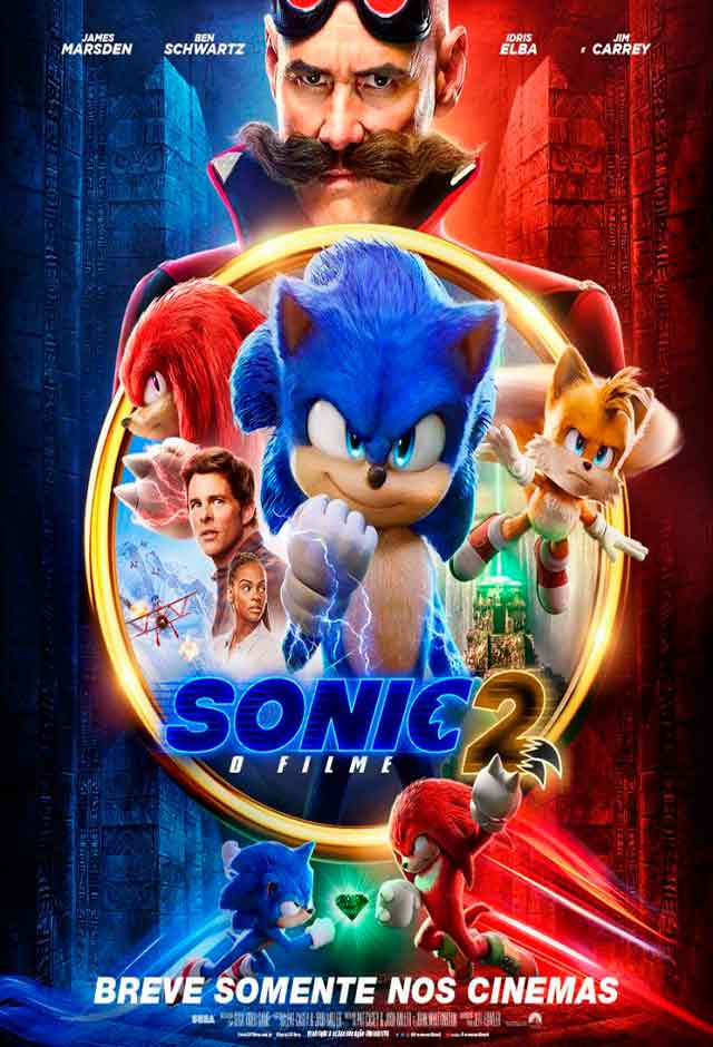 Cartaz do filme Sonic 2 – O Filme