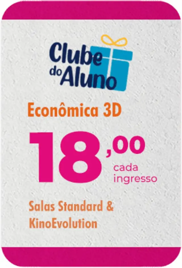 Clube do Aluno - Classe Econômica 3D - 07/04/2024