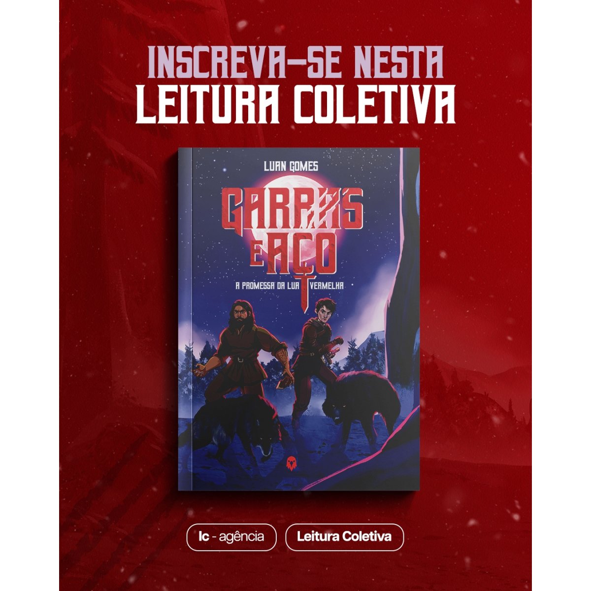 Garras e Aço: Lobisomens e vampiros em novo livro de Luan Gomes