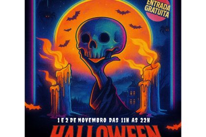 Halloween gratuito leva terror e diversão ao Largo da Batata