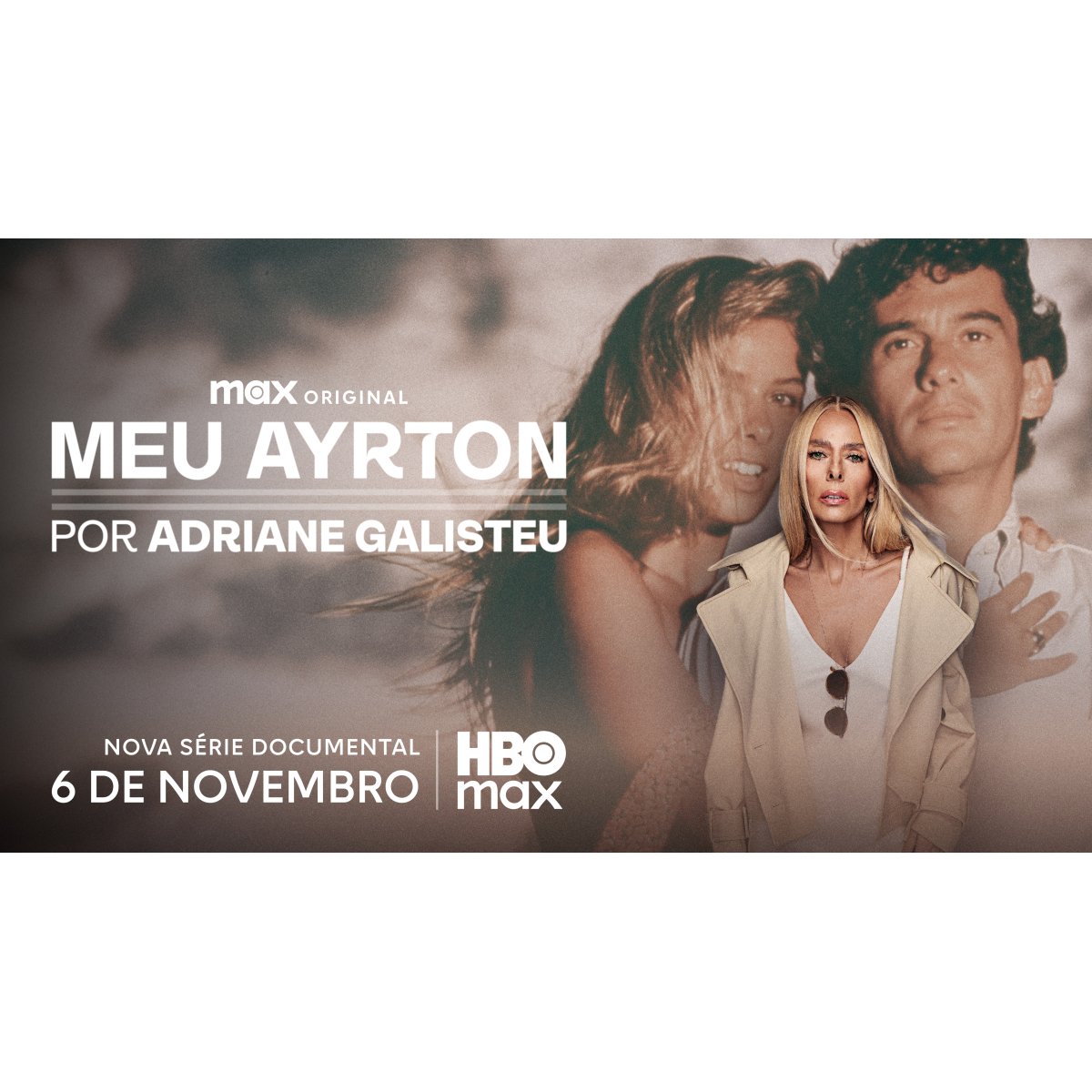 HBO Max revela trailer de 'Meu Ayrton' com Adriane Galisteu