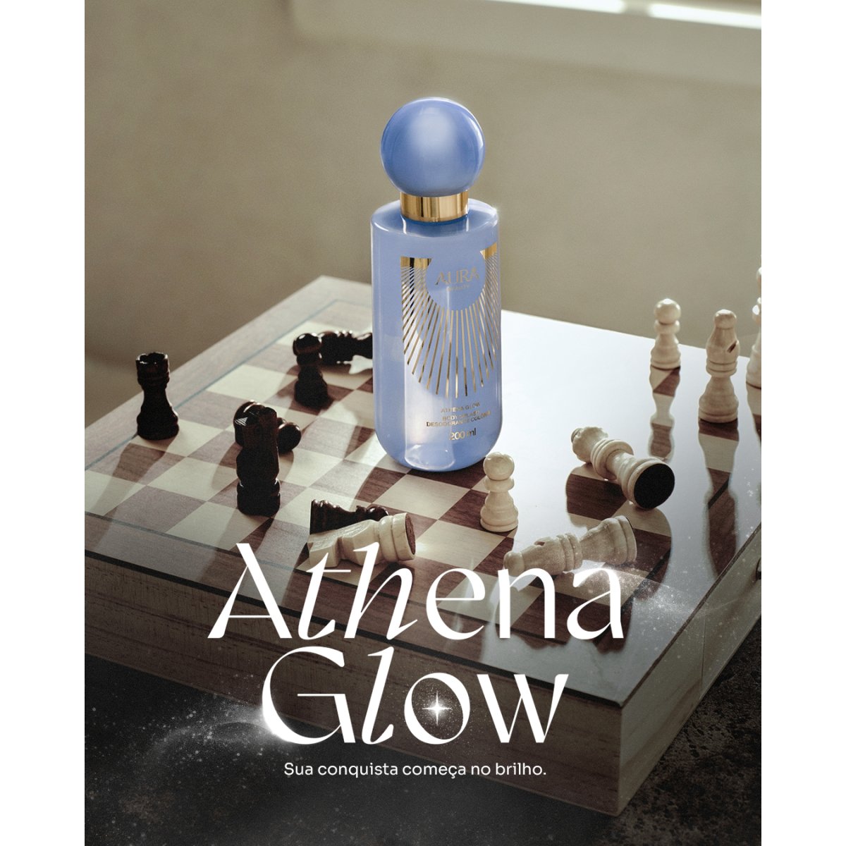 Jade Picon lança Athena Glow, novo body splash da AURA Beauty