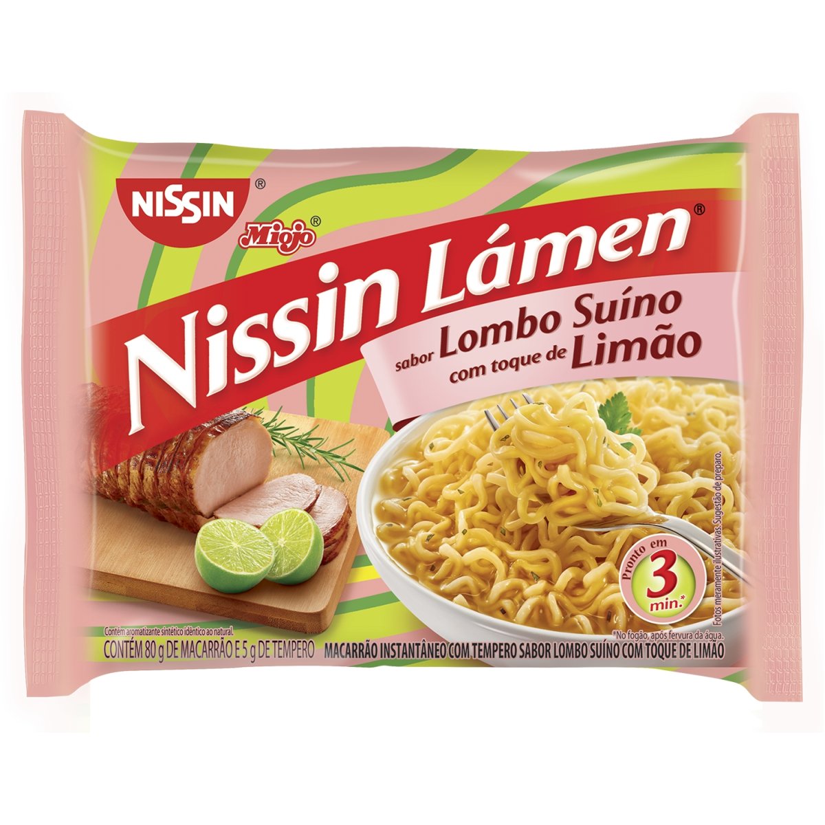 Nissin lança Lombo Suíno com toque de Limão para o público jovem