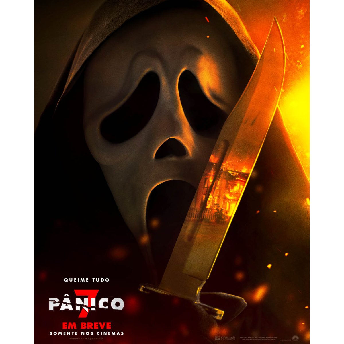 'Pânico 7' aterroriza com trailer e Neve Campbell de volta