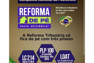Servidores do RJ na campanha por LOAT e fisco eficiente