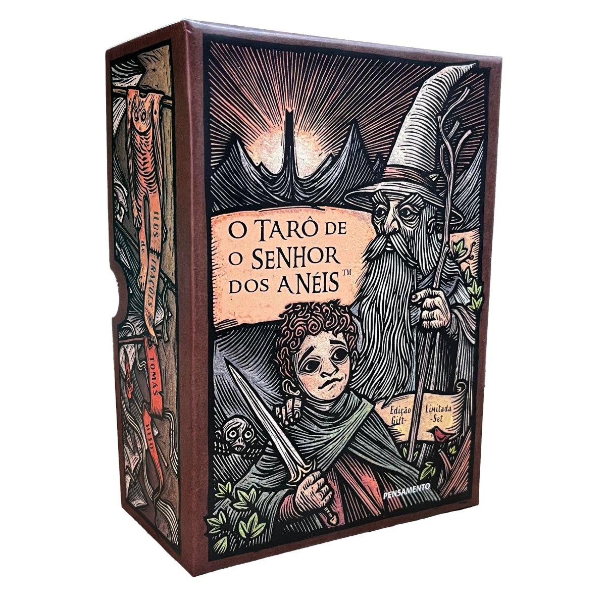 Tarô de 'O Senhor dos Anéis' Chega ao Brasil em Edição de Luxo