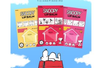 Ticiane Pinheiro lança lip balm do Snoopy com a Cia Beauty