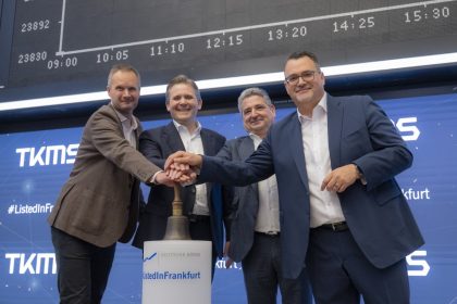 TKMS estreia na Bolsa de Frankfurt com sucesso