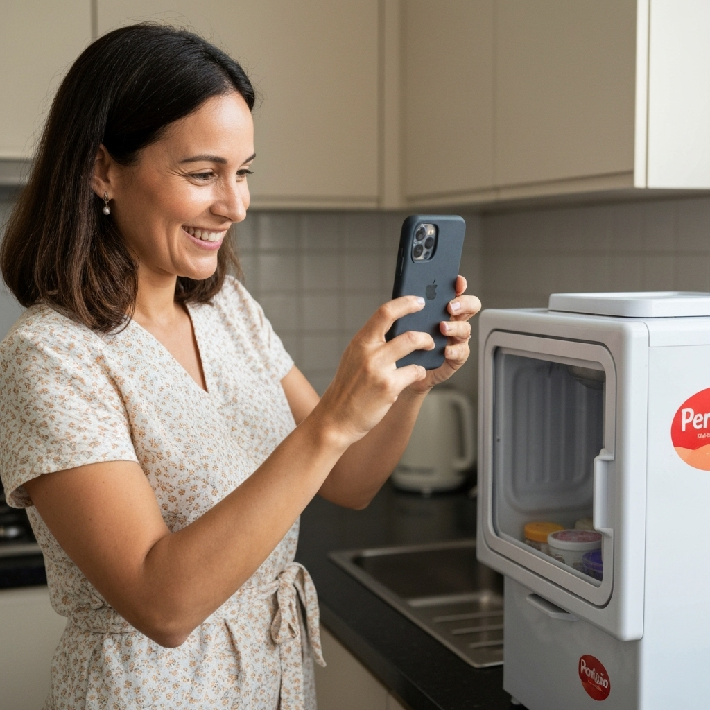 Perdigão IA sugere receitas com base no conteúdo da sua geladeira.