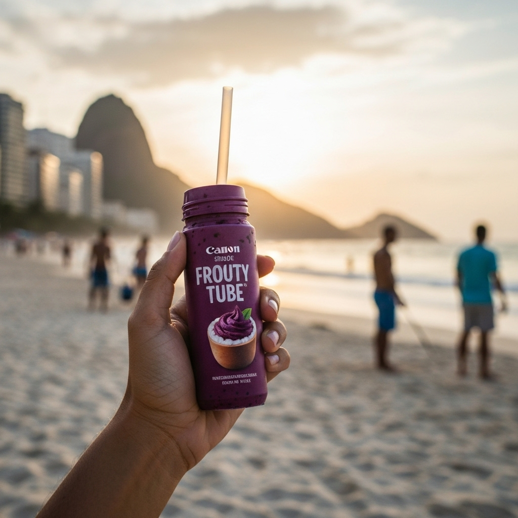 Açaí Frooty Super Cremoso e Frooty Tube para o verão