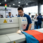 Máquina de costura com inteligência artificial na Maquintex 2025