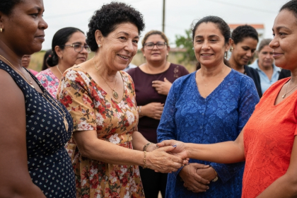Refugiadas empreendendo com apoio do ACNUR.