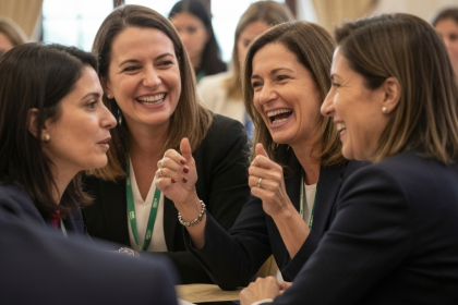 Mulheres de negócios em debate no Fórum Mercosul-UE.