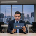 Gráfico ilustrando o AI Transformation Index (ATI) do Distrito