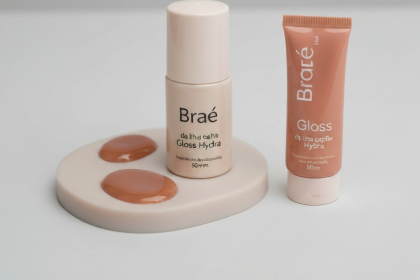 Linha capilar Gloss Hydra Braé e Bruna Tavares