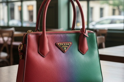 Bolsa Prada exibida em ranking de desejos.