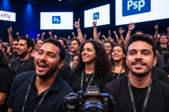 Adobe Firefly e Photoshop com IA Generativa na MAX 2025