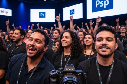 Adobe Firefly e Photoshop com IA Generativa na MAX 2025