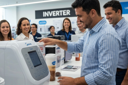 Inauguração espaços Midea na Fast Shop