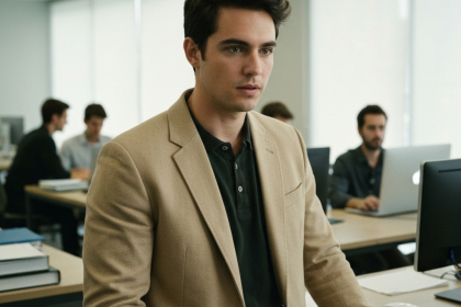 Profissional de TI trabalhando com Linux