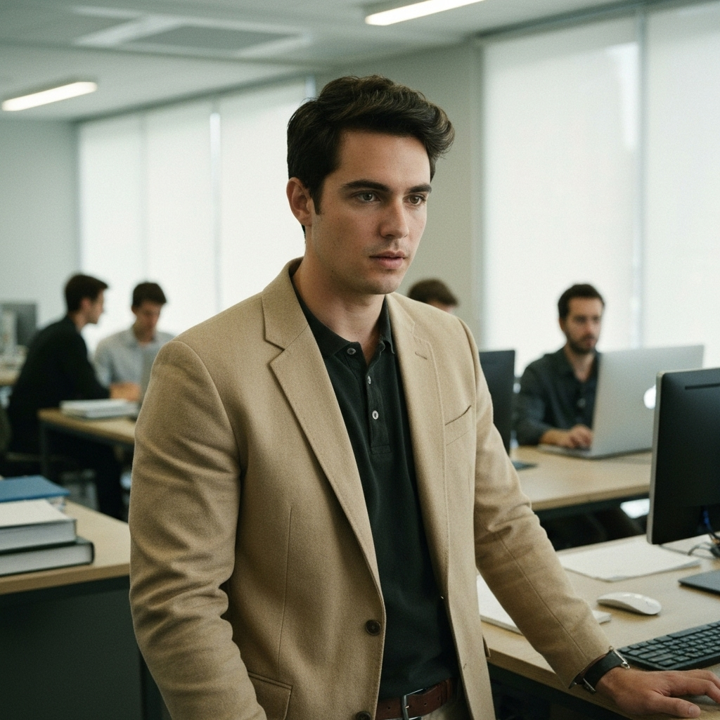 Profissional de TI trabalhando com Linux