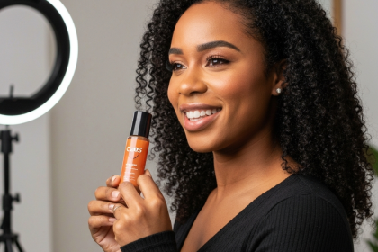 Consumidores aproveitando promoções da Black Friday.