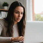 Trabalhadores em reunião virtual, discutindo o futuro do trabalho.