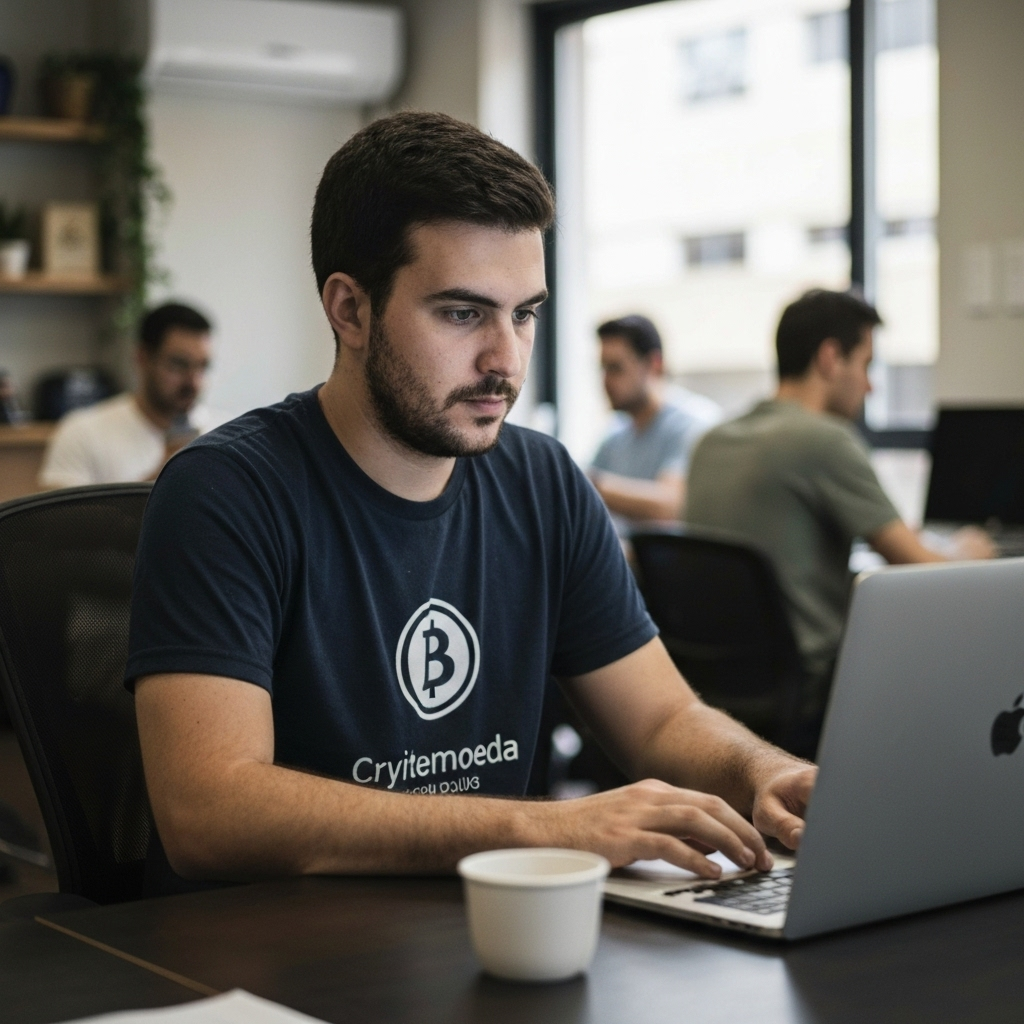 Conceito de Web 3.0: descentralização e controle de dados.